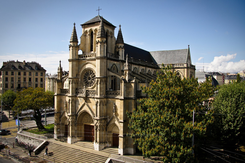 Bazylika Notre-Dame w Genewie, fot. 50u15pec7a70r