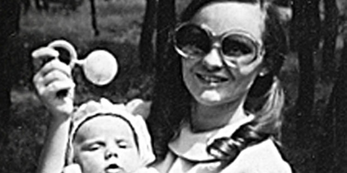 Andrzej Duda z mamą