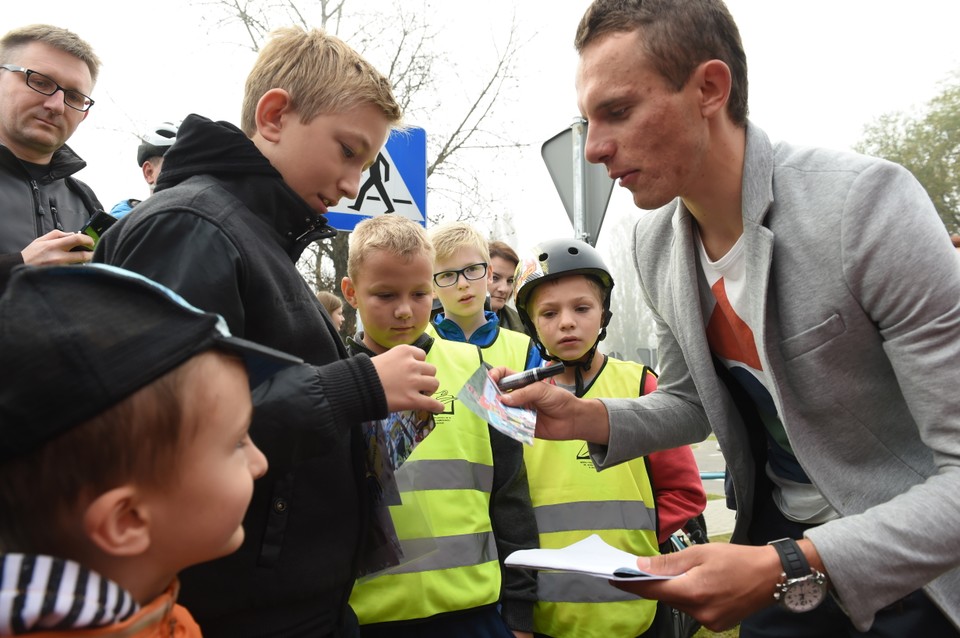 KRAKÓW BEZPIECZNY ROWER SPOTKANIE Z RAFAŁEM MAJKĄ (Rafał Majka)