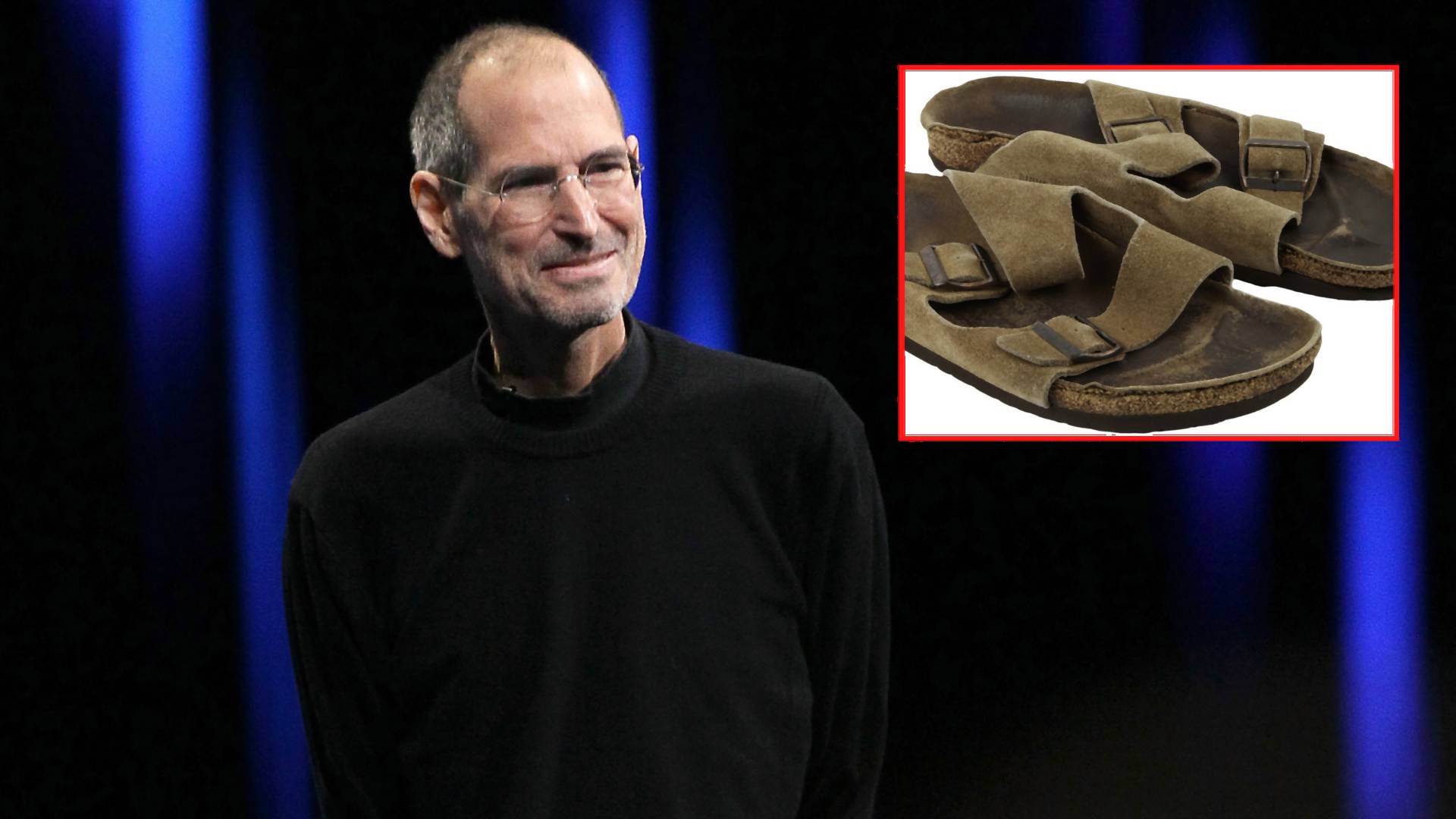 Stare sandały Steve'a Jobsa trafiły na aukcje. Zapłacono za nie fortunę