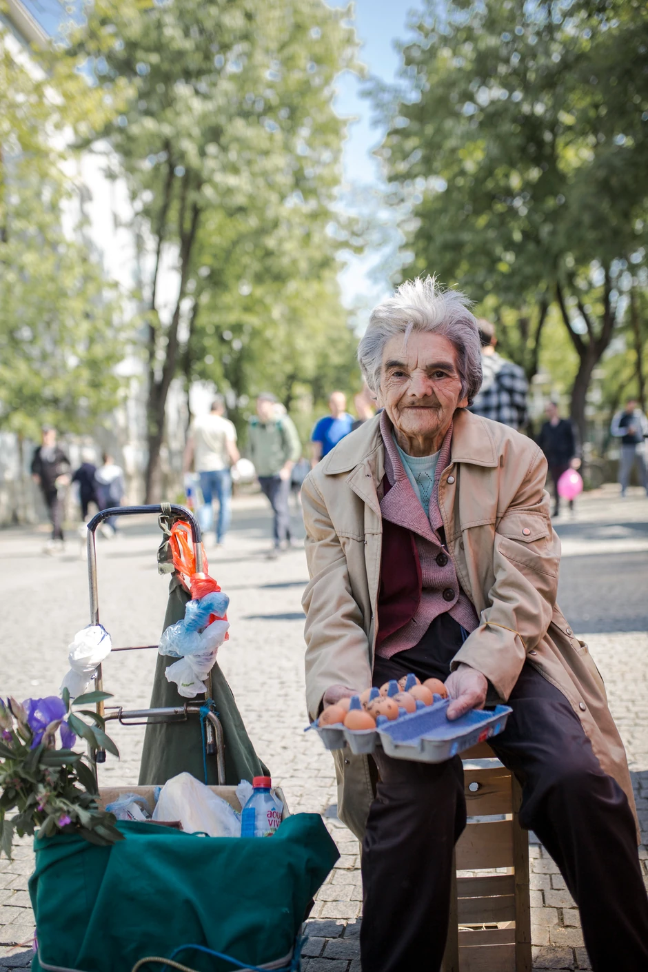 Omiljena među posetiocima Zemunske pijace