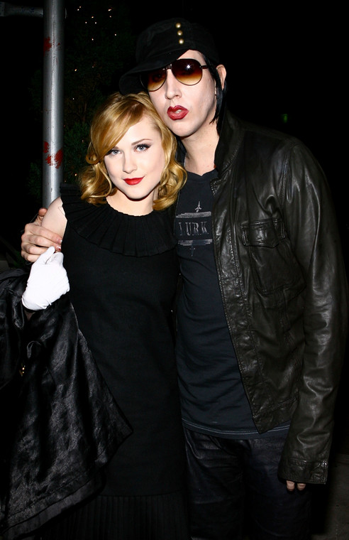 Evan Rachel Wood i Marilyn Manson (2007 r.)