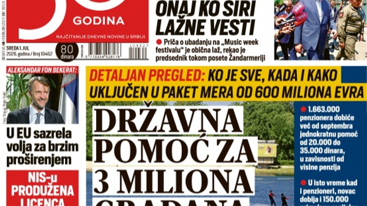 BLIC NASLOVNA