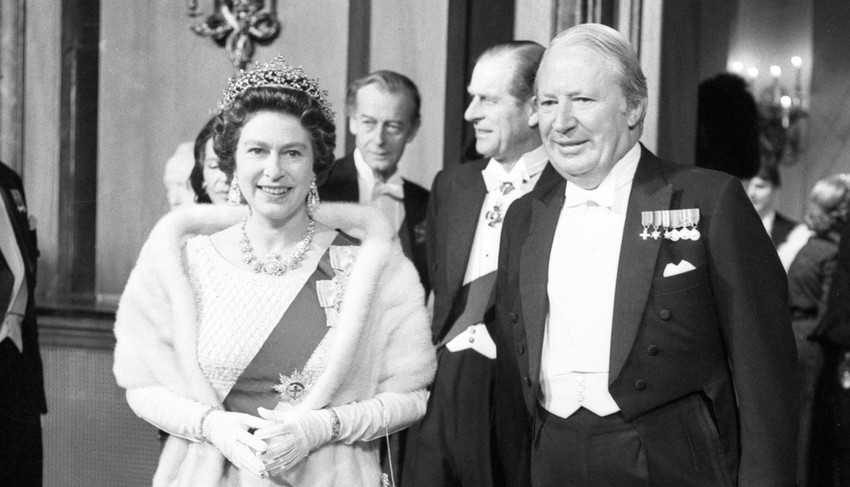 Kraljica Elizabeta i premijer Edvard Hit