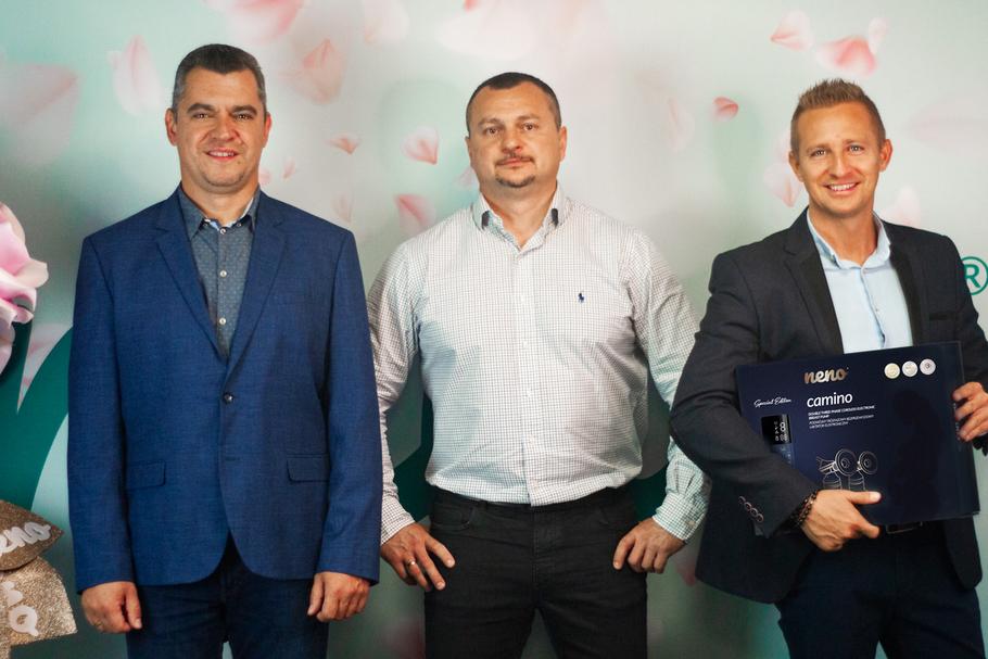 Zarząd firmy Neno – Krzysztof Rusek, Grzegorz Bielecki, Krzysztof Korpal