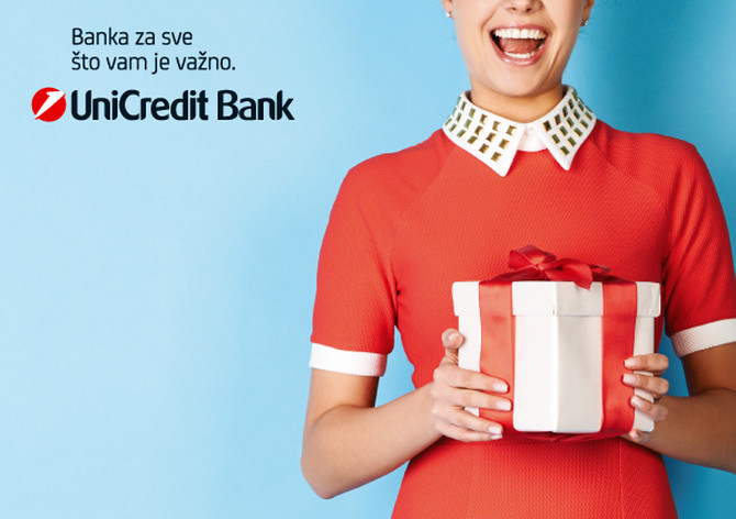 Savršeno iznenađenje za najradosniji period godine: Poklon kartice UniCredit  Banke - Zena.rs