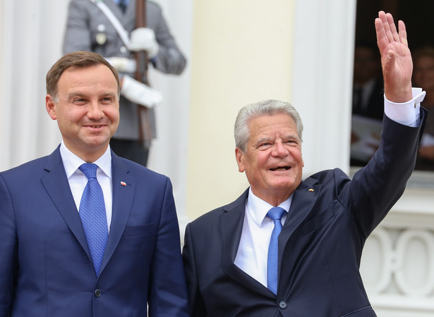 Andrzej Duda i Joachim Gauck