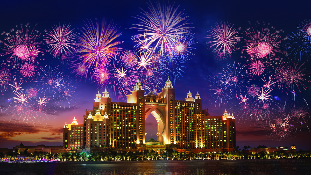 Magia świąt w Dubaju