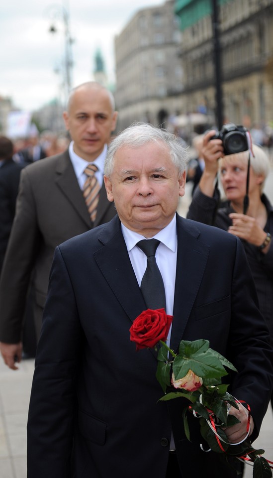 Jarosław Kaczyński, fot. Grzegorz Jakubowski/PAP