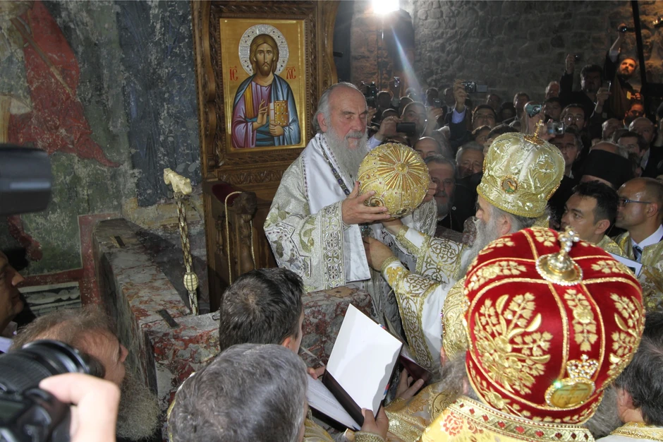 Svečano ustoličenje na tron - Pećka patrijaršija 2010.