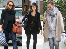 Jessica Alba - piękna w ciąży