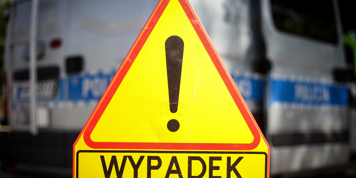 Wypadek. Zdjęcie ilustracyjne.