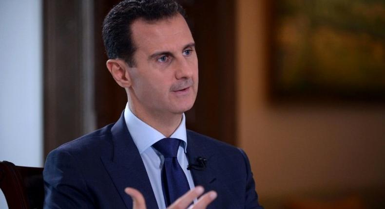 Asked whether he was concerned about a potential court case brought against the Syrian regime at the UN's highest court in The Hague, President Assad said he and other officials don't care