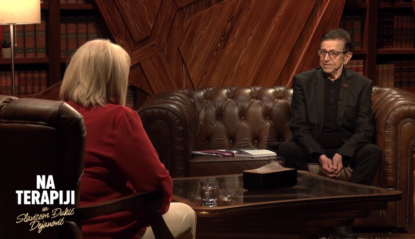 Milutin Popović Zahar, emisija "Na terapiji sa Slavicom Đukić Dejanović"