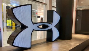 The Under Armour logo in a New York City store.Shoshy Ciment/Business Insider