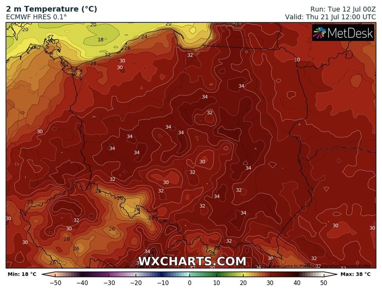 Za tydzień do Polski mogą wkroczyć upały