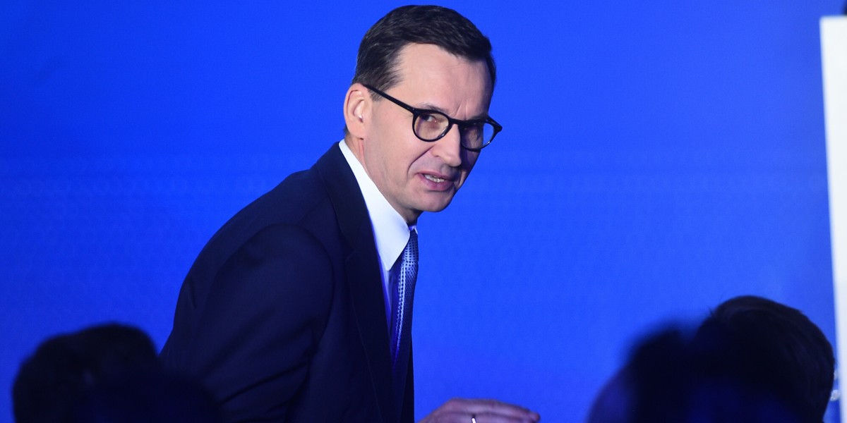 Premier Mateusz Morawiecki na ECR Party Warsaw Summit