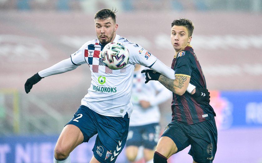 Ekstraklasa. Górnik Zabrze pokonał Pogoń 2:1