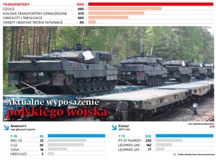 Polska armia rozbraja się. Setki sztuk sprzętu trafi na złom