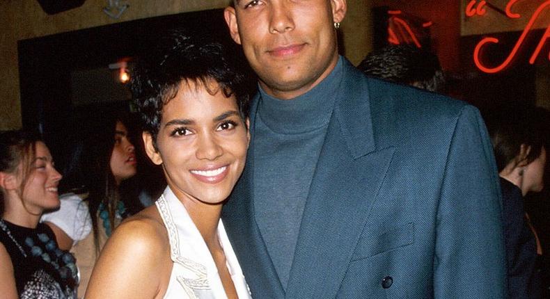 Halle Berry and David Justice