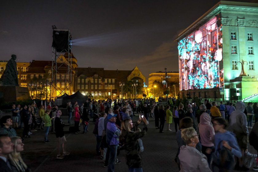 Mapping 3D związany z rocznicą wybuchu Powstań Śląskich