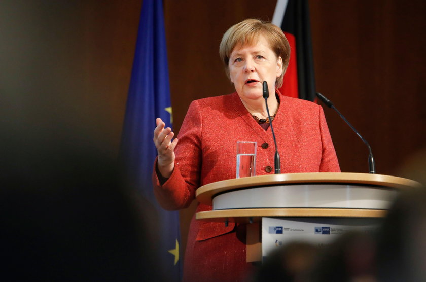 Merkel na Niemiecko-Ukraińskim Forum Gospodarczym w Berlinie