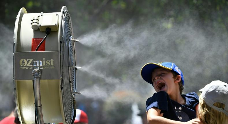 The past four days were among Australia's top 10 warmest days on record