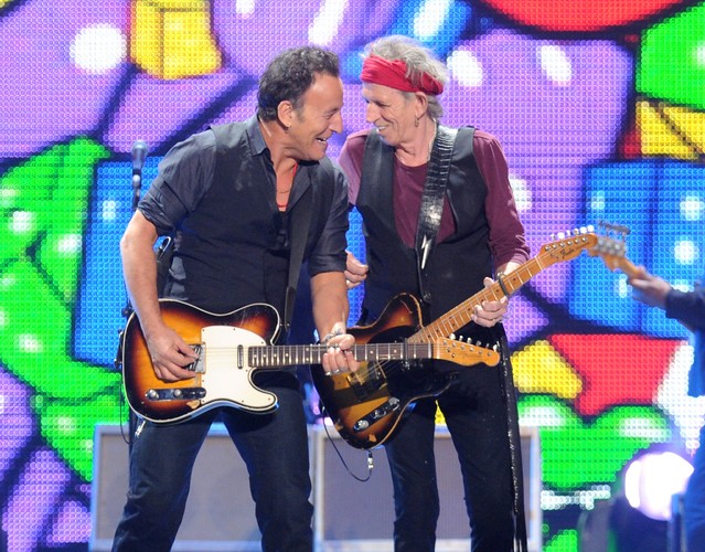 Bruce Springsteen i Keith Richards