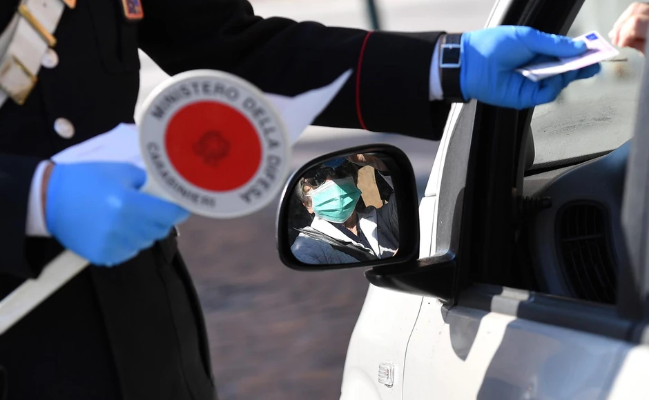 Saobraćajni policajac u Italiji