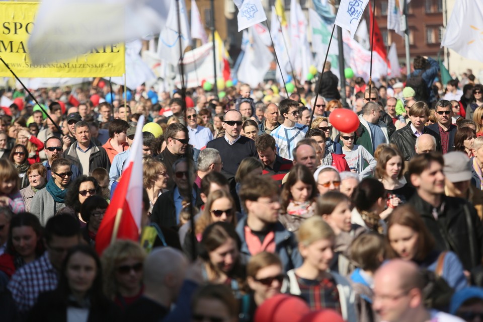 IX Marsz Świętości Życia przeszedł Traktem Królewskim