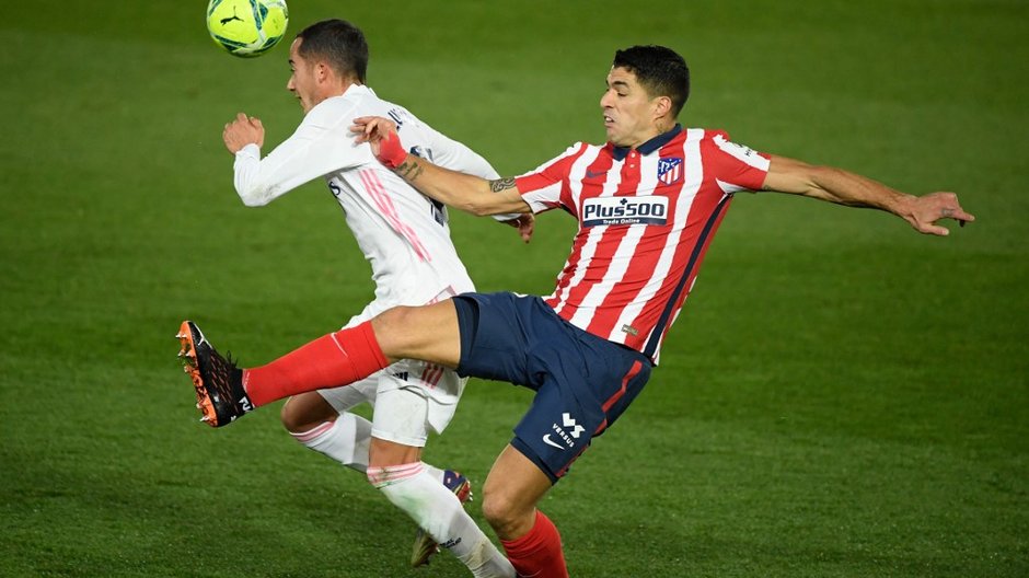 Lucas Vazquez (L) i Luis Suarez (P)