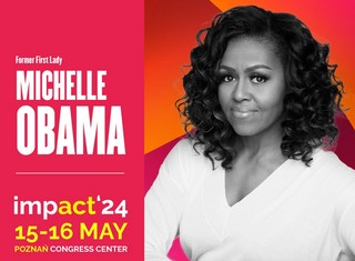 Była pierwsza dama, Michelle Obama, przyjedzie do Polski. Będzie gościem Impact'24