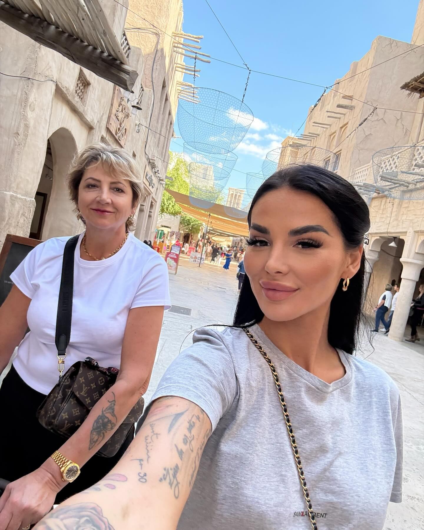 Podnikateľka Zuzana Strausz Plačková s mamou Veronikou.