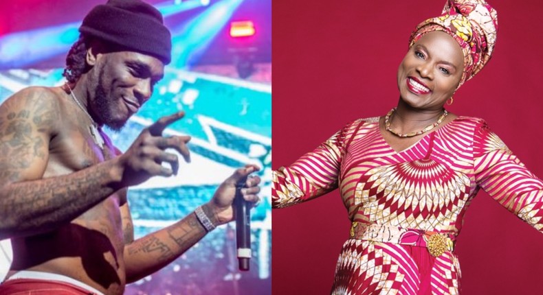 Angelique Kidjo dedicates her Grammy Award to Burna Boy in touching speech