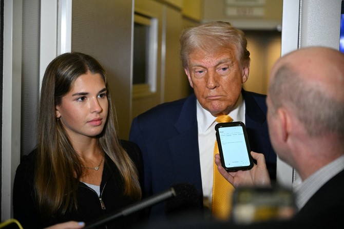 Donald Tramp sa unukom