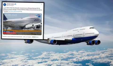 Dramatyczne lądowanie Boeinga 747. "Najgorsze, jakie widziałem w życiu"