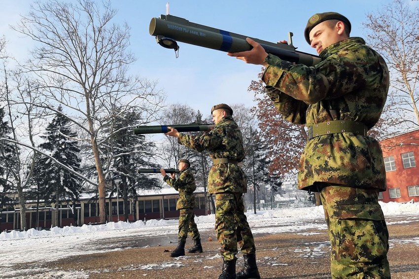 Vojska Srbije obuka