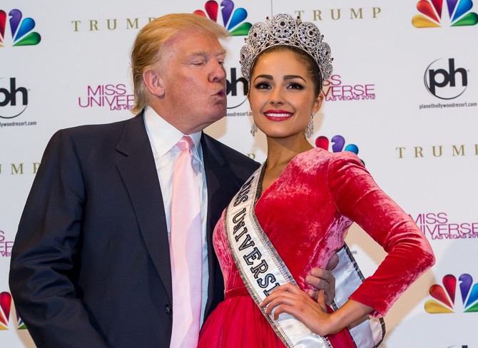 Donald Tramp i Olivija Kulpo