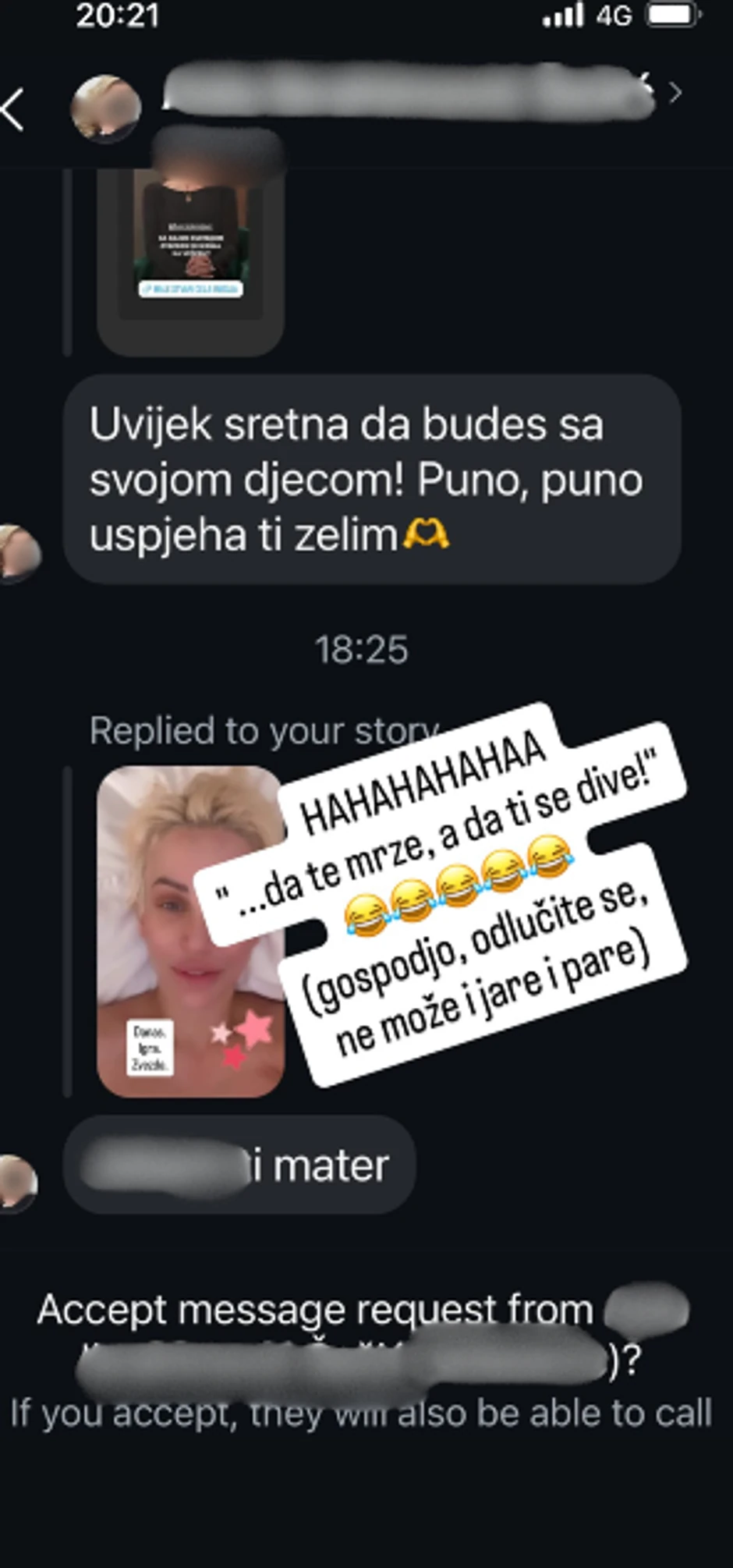 Poruka koju je Dušica dobila