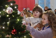 Choinka w Domu Białoruskim w Warszawie