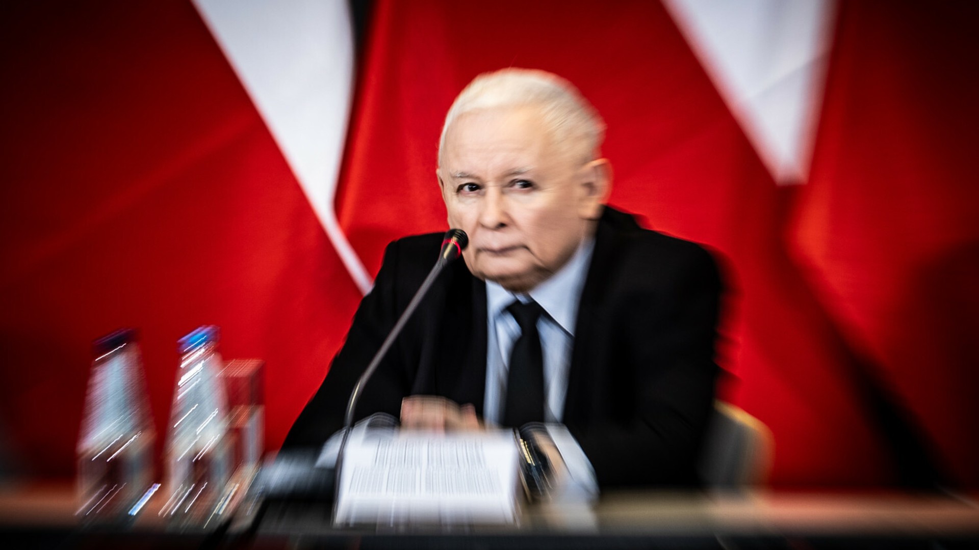 Prezes PiS Jarosław Kaczyński