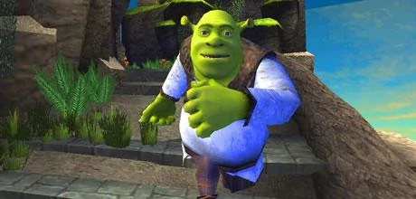 Screen z gry "Shrek the Third"