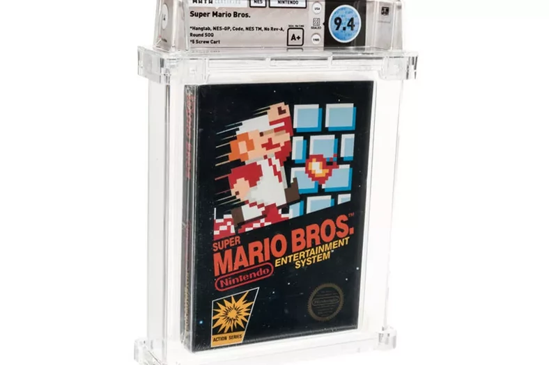 Gra Super Mario Bros. na aukcji Heritage