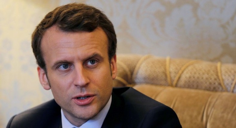 Emmanuel Macron's is rising fast in the polls