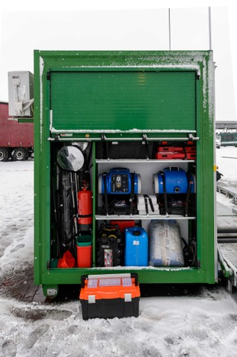 Mobilna stacja diagnostyczna Wojewódzkiego Inspektoratu Transportu Drogowego we Wrocławiu