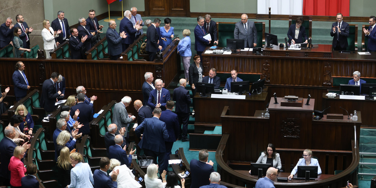 Sejm powołał dziewięciu członków komisji ds. badania rosyjskich wpływów na bezpieczeństwo wewnętrzne RP w latach 2007-2022. 30 sierpnia 2023 r.