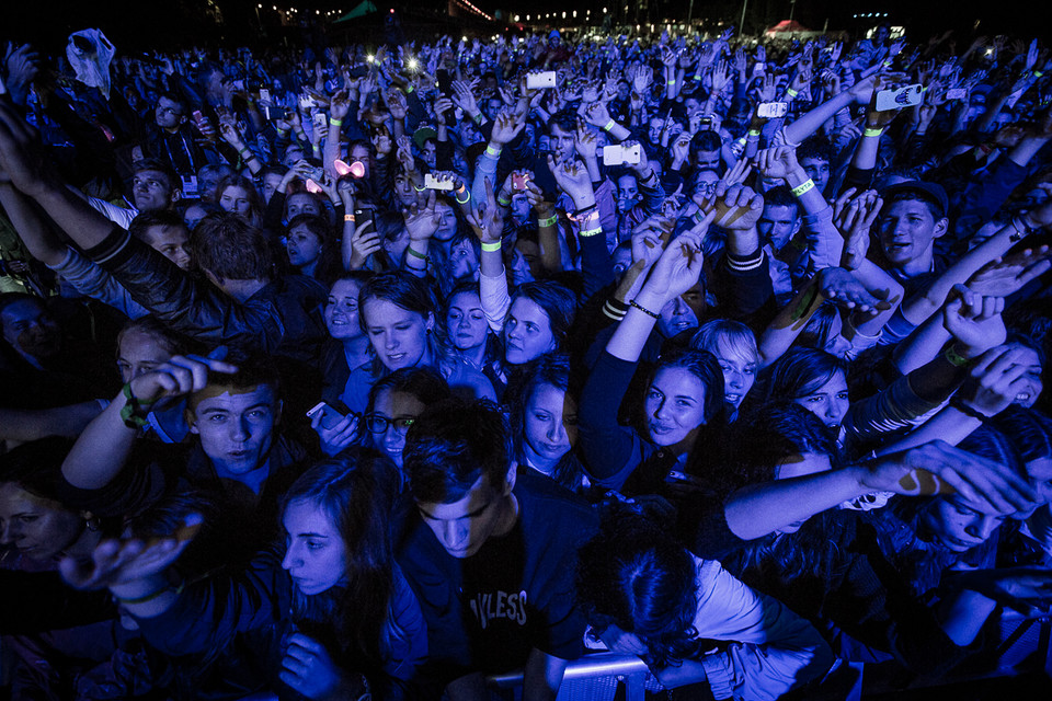 Publiczność na festiwalu