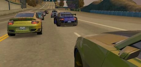 Screen z gry "Need for Speed: Undercover" (wersja na PC)