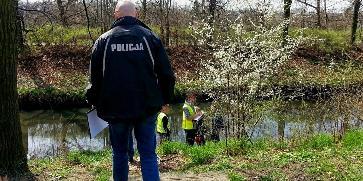 Zwłoki Helmuta Kijasa znaleziono w poniedziałek w walizce na rzeką