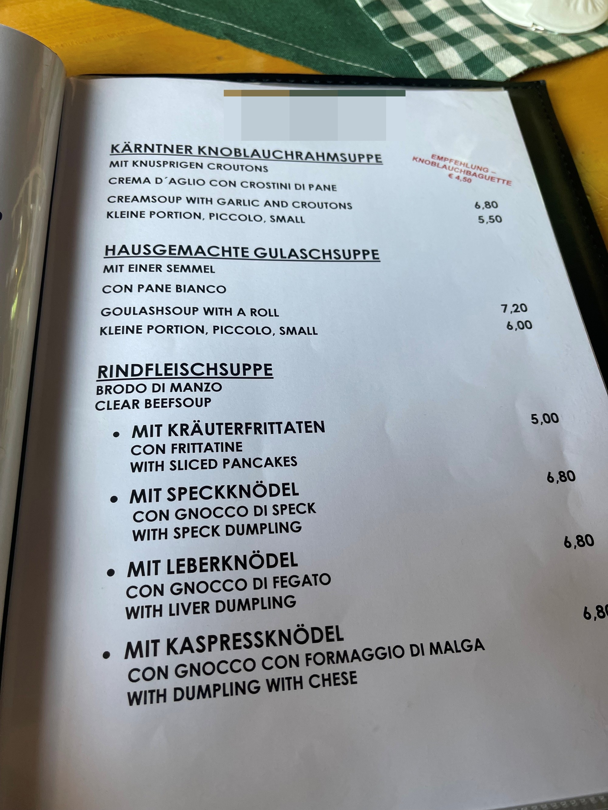 Čitateľ odfotil ceny v Rakúsku.